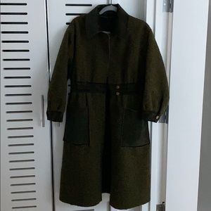 Alpaca handmade jacket good for winter and snow